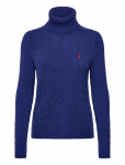 Polo Ralph Lauren - Wool-Cashmere Cable Turtleneck Sweater - K&otilde;rge kaelusega - XS