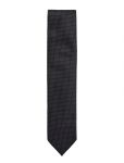 Lindbergh Black - Polyester Tie With Dots 7 Cm - Lipsud - ONE SIZE