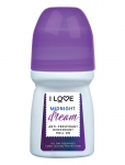 I LOVE - I Love Midnight Dream Anti Perspirant Deodorant Roll On 50Ml - Rull-deodorandid - 50 ML