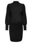 Only Maternity - Olmkatia L/S Dress Knt Noos - Kootud kleidid - XXXL