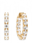 Marmara Sterling - Goldplated Luxury Earrings - R&otilde;ngad - ONE SIZE