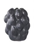 House Nordic - Reka - Vase, Ceramic, Black, 14X15X19 Cm - Big Vases - 19X14X15CM