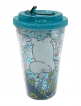 Puckator - Shatterproof Double Walled Cup & Straw - S&ouml;&ouml;giaeg - ONE SIZE