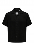 ONLY & SONS - Onskari Resort Ss Shirt Visc Lin 0075 Cs - L&uuml;hikeste varrukatega s&auml;rgid - XL