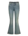 Monki - Katsumi Low Waist Patchwork Flared Jeans - Laieneva s&auml;&auml;rega - 24