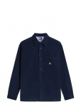 Tommy Jeans - Tjm Brick Cord Overshirt Ext - Velvets&auml;rgid - XXXL