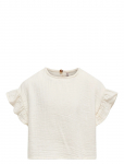 Kids Only - Kogthyra Life S/S Capsleeve Top Wvn - Pluusid ja tuunikad - 164
