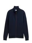 Tom Tailor - Structured Stand-Up Sweat Jacket - Lukuga džemprid - S