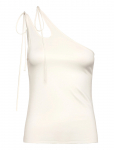 Monki - Asymmetric Tie Jersey Tank Top - Varrukateta - XXS