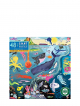 Eeboo - Giant Puzzle 48 Pcs - Within The Sea - Klassikalised m&otilde;istatused - ONE SIZE