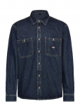 Dickies - M Mechanic Denim Shirt Ls - Vabaaja s&auml;rgid - S