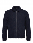 Lindbergh - Wool Blend Zip Through Overshirt - Kerged jakid - XXL