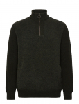 Barbour - Barbour Milburn Half Zip Knitted Jumper - Poolpika lukuga džemprid - S