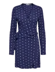 ONLY - Onlkeshav L/S V-Neck Wrap Dress Wvn - H&otilde;lmikkleidid - M