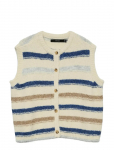 Vero Moda - Vmkira Sl O-Neck Stripe Vest Boo - Kootud vestid - L