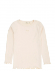 Copenhagen Colors - Modal Rib Ls Tee W. Heart Hole Pattern - Pikkade varrukatega T-s&auml;rgid - 122