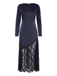 Malina - Suki Diagonal Cut Lace Midi Dress - P&otilde;lveni ja midi - 34