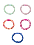 Pieces - Pcjasmina Hair Elastic 5-Pack D2D - Juuksekummid - ONE SIZE