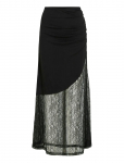 NOISY MAY - Nmnora Mw Ankle Lace Skirt - Maksiseelikud - XS