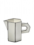 Serax - Jug White/Black Carte Blanche - Piimakannud - ONE SIZE