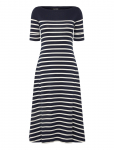 Lauren Ralph Lauren - Cotton Baby 1X1 Rib-Knit Dress - P&otilde;lveni ja midi - L