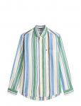 Tommy Hilfiger - Linen Blend Bold Stp Shirt - Vabaaja s&auml;rgid - XXL