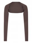 Gina Tricot - Soft Yoga Bolero - Pikkade varrukatega l&uuml;hikesed topid - M