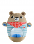Fisher-Price - Friendship Forest Bat & Wobble Inflatable Bear Roly-Poly Activity Toy For Baby - Pehmed loomad - ONE SIZE