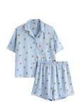 Lindex - Pyjama Set In Satin - Pidžaamakomplektid - 170