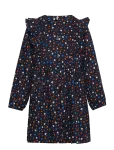 Kids Only - Kmgastrid L/S Twill Dress Aop Wvn - Pikkade varrukatega vabaajakleidid - 128