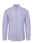 Morris - Morris Seersucker Shirt-Slim Fit - Vabaaja s&auml;rgid - S