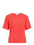 Vila - Viplisa O-Neck S/S Top - Noos - L&uuml;hikeste varrukatega - XL