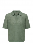 ONLY & SONS - Onsnyle 5 Ss Split Polo Knit Cs - L&uuml;hikeste varrukatega kootud polos&auml;rgid - M