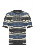 Daily Paper - Kente Stripe Knit Shirt - L&uuml;hikeste varrukatega - XL