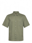 Mos Mosh Gallery - Mmgtheo Linen Ss Shirt - L&uuml;hikeste varrukatega s&auml;rgid - L
