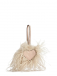 ATP Atelier - Venosta Cipria Grained Calf/Feathers - V&otilde;tmehoidjad ja kotiripatsid - ONE SIZE