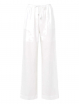 Rosemunde - Rwesther Linen Long Trousers - Lai jalg - 42