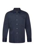 Oscar Jacobson - Straight Fit Bowling Collar Shirt - Vabaaja s&auml;rgid - XXL