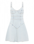 Bardot - Reyna Denim Mini Dress - Teksakleidid - XL
