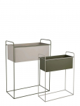 Present Time - Plant Pot Set Reina Luxury Green W. Warm Grey - Lillepotid - H 65CM