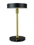 Dyberg Larsen - Moonlight Led Mini Genopladelig Bordlampe Sort - Laualambid - ONE SIZE