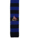 Polo Ralph Lauren - Embroidered Striped Knit Silk Tie - Lipsud - ONE SIZE
