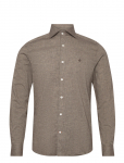 Morris - Flannel Herringbone Shirt-Slim Fit - Flanellist s&auml;rgid - XXL