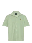 Lyle & Scott - Honeycomb Towelling Resort Shirt - L&uuml;hikeste varrukatega s&auml;rgid - XS