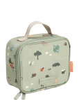 Done By Deer - Tiny Insulated Lunch Bag Tiny Trails Green 2,8 L - Kandekotid ja v&auml;ikesed kotid - 21X 9X H 18CM