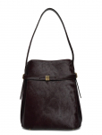 TOTEME - Belted Pony Hair Bucket Bag - Paunkotid - ONE SIZE