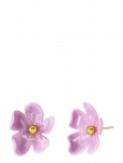 Edblad - Wildflower Studs Gold/Pink One Size - Needid - ONE SIZE