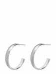 Bud To Rose - Annie Hoop 30Mm Silver - R&otilde;ngad - ONE SIZE