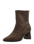 Bianco - Biamaralyn Back Zip Boot Faux Suede - Kontsaga poolsaapad - 37