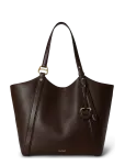 Lauren Ralph Lauren - Nappa Leather Large Tasha Tote Bag - Kandekotid - ONE SIZE
